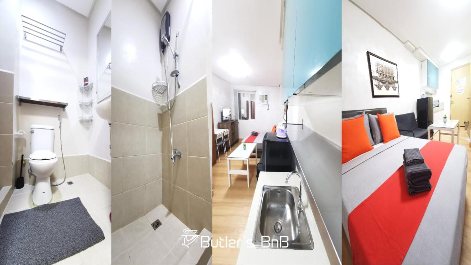 Butler'S Bnb @ Trees Residences Qc Phil Quezon City Exteriör bild